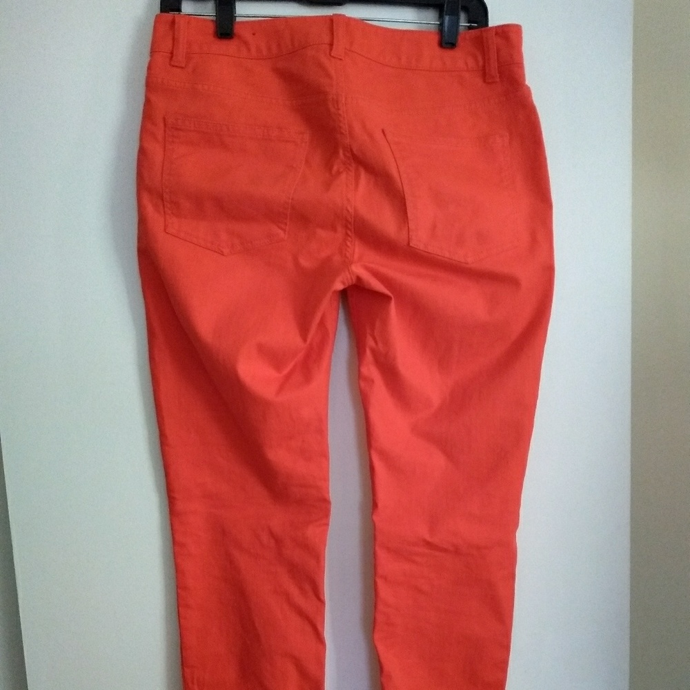 Talbots Signature Slim Ankle Size 6 Red Jeans